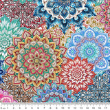 Backing 25cm Multi Mandala