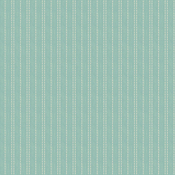 Creating Memories 25cm 160060 Seamstripe Teal - Tilda