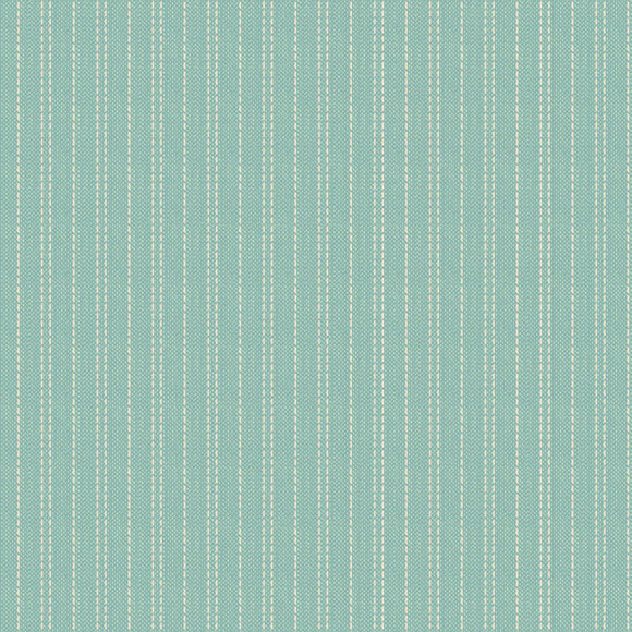 Creating Memories 25cm 160060 Seamstripe Teal - Tilda