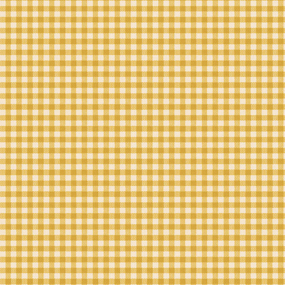 Creating Memories 25cm 160065 Gingham Yellow - Tilda