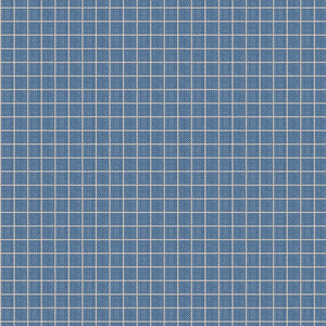 Creating Memories 25cm 160072 Plaid Blue - Tilda