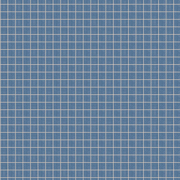 Creating Memories 25cm 160072 Plaid Blue - Tilda