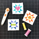 3' Scrappy Stars Foundation Papers - Leila Gardunia
