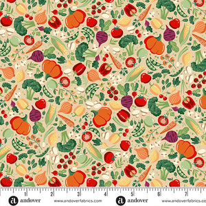 Fun On The Farm 25cm M066Q Vegies Cream