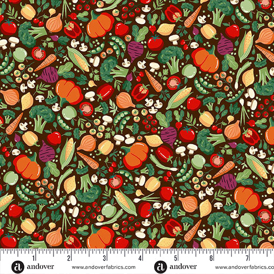 Fun On The Farm 25cm M066V Vegies Brown