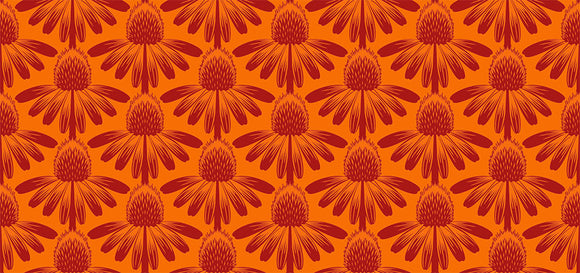 Indelible 25cm AMT1001-59C Coneflower Tangerine Cheery - Anna Maria