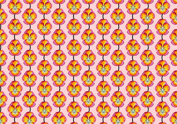 Iconic 25cm AMT124-59L Pansy Lush FLame - Anna Maria