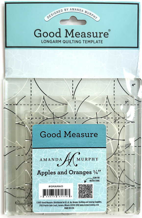 Apples and Oranges Rulers 3 Set - Amanda Murphy – Sew Fab Narrandera