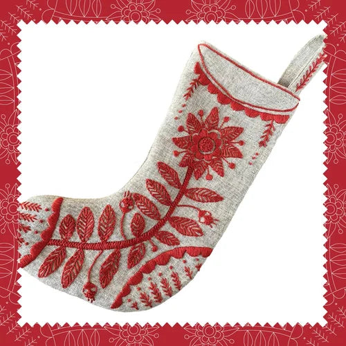 Christmas Stocking Kit - Kasia Jacquot