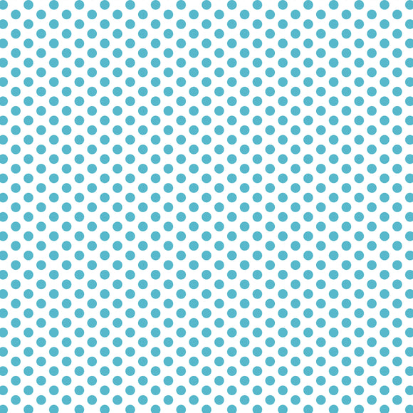 Fundamentals Polked 25cm DV2863 Barrier Blue