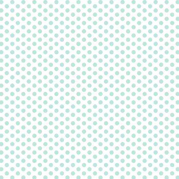Fundamentals Polked 25cm DV2873 Seafoam