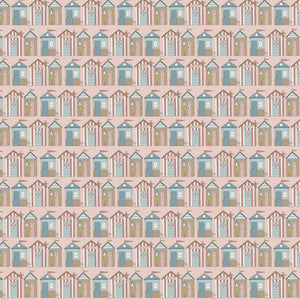 Sunkissed Sojourn 25cm DV6100 Beach Huts - Natalie Bird