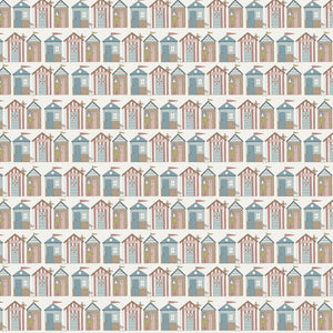 Sunkissed Sojourn 25cm DV6102 Beach Huts - Natalie Bird