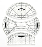 Every Curve Set of 3 Rulers - Amanda Murphy