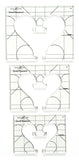 Every Hearts 2 Set of 3 Rulers - Amanda Murphy