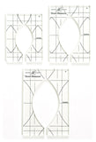 Every Leaf 1 Set of 4 Rulers - Amanda Murphy