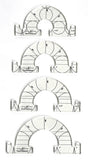 Every Semicircle 1 Set of 4 Rulers - Amanda Murphy