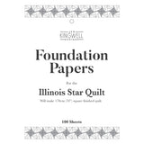 Illinois Star Quilt Foundation Papers - Jen Kingwell