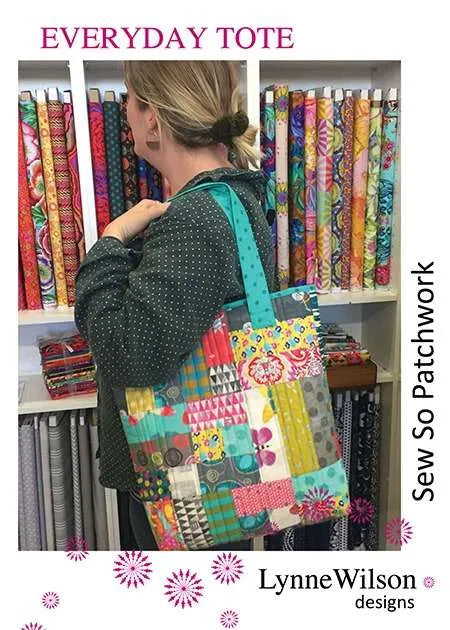 Everyday Tote Pattern - Lynne Wilson Designs