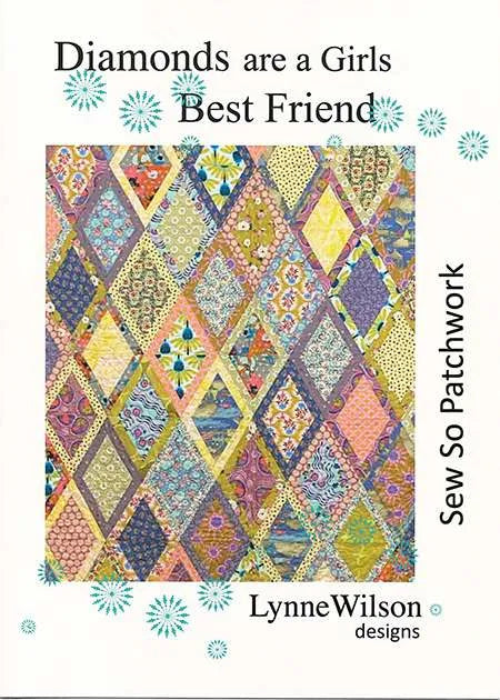Diamonds Are A Girls Best Friend Pattern & Template - Lyyne Wilson Designs