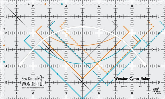 Wonder Curve Ruler - Sew Kind of Wonderful