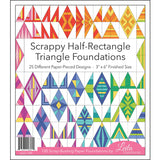 Scrappy Half Rectangle Triangle Foundation Paprers - Leila Gardunia