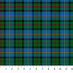 Totally Tartan 25cm Mackenzie Blue Multi
