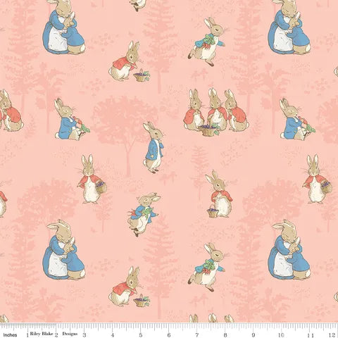 Peter Rabbit 25cm CF15316 Coral Flannel