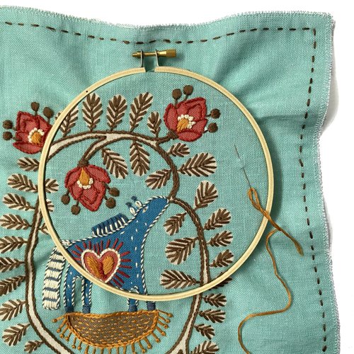 Embroidery Kit - Stanley - Kasia Jacquot