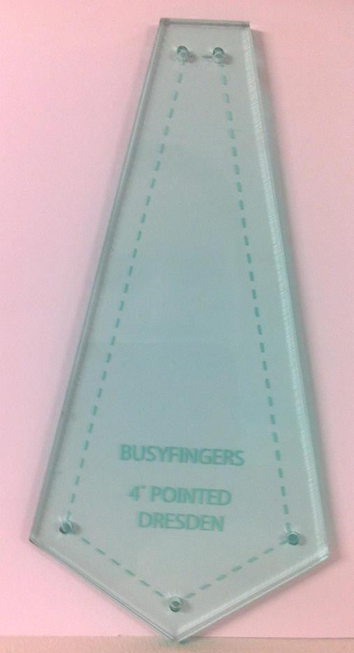 Pointed Dresdan Acrylic Template