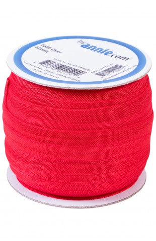 Fold Over Elastic Atom Red - ByAnnie