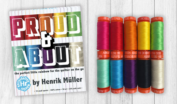 Proud & About Aurifil Collection - Henrik Muller