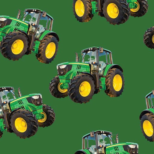 Farm Machines - Toss solid green