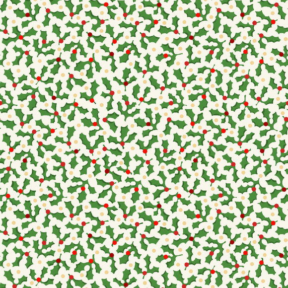 Joyful 25cm Mini Holly Soft White