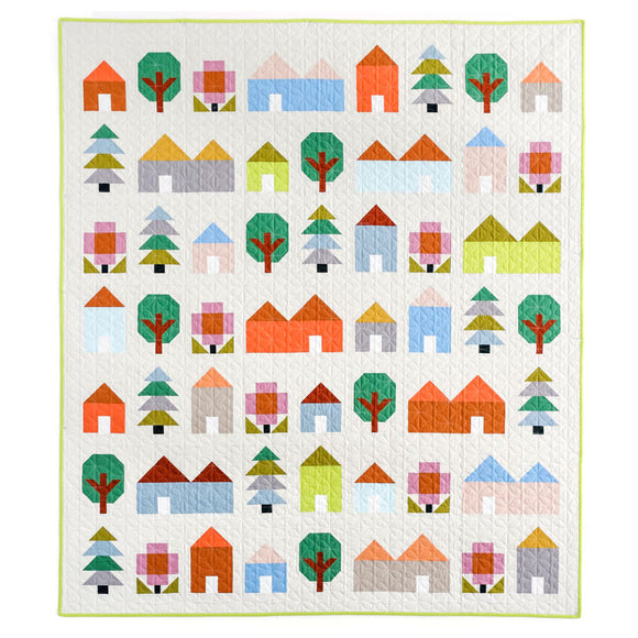 Tiny Town Quilt Pattern - Pen+Paper Patterns