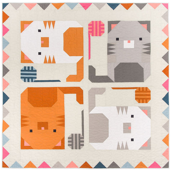 Kitten Around Quilt Pattern - Pen+Paper Patterns