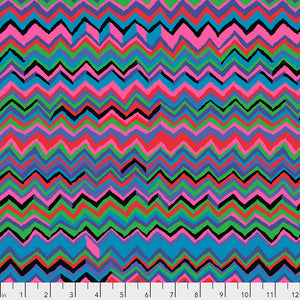 February 2020 25cm PWBM043 Carnival Zig Zag - Kaffe Fassett