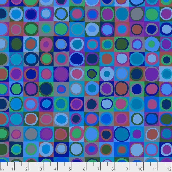 August 2020 25cm PWPJ171 Cool Tiddlywinks - Kaffe Fassett