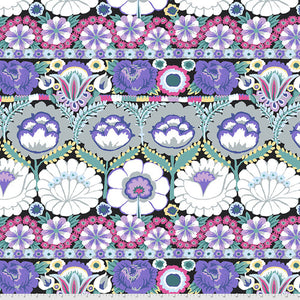 August 2021 25cm PWGP185 Contrast Embroidered Flower - Kaffe Fassett