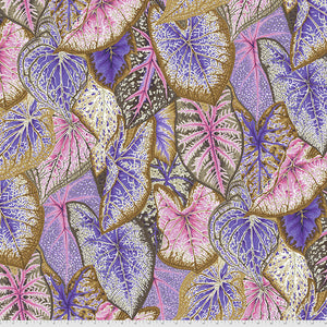 August 2021 25cm PWPJ108 Pastel Caladiums - Kaffe Fassett