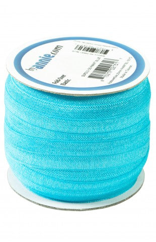 Fold Over Elastic Parrot Blue - ByAnnie