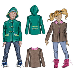 Tadah Duffle Coat Pattern