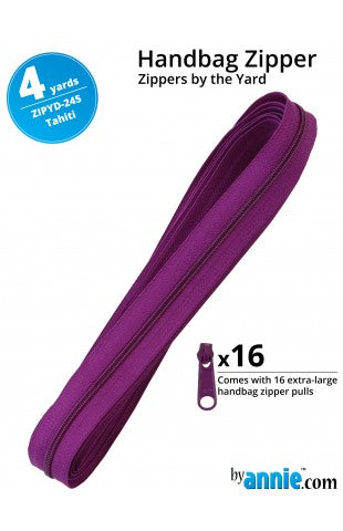 Zipper By Yard - Tahiti - ByAnnie