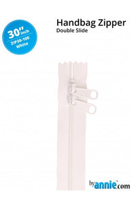 30' Handbag Zip - White - ByAnnie