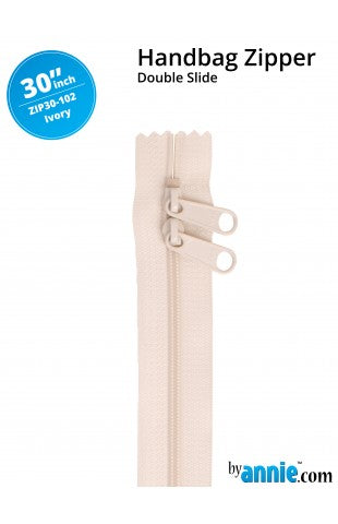 30' Handbag Zip - Ivory - ByAnnie