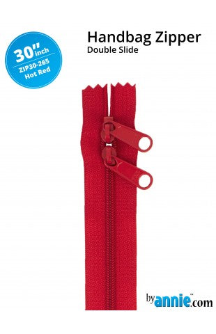 30' Handbag Zip - Hot Red - ByAnnie
