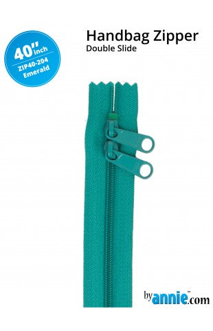 40' Handbag Zip - Emerald Green - ByAnnie