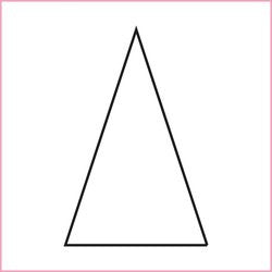 Isosceles Triangles 1 1/4 Inch Paper 50