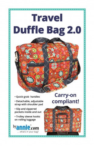 ByAnnie-PBA203-2 Travel Duffle Bag 2.0